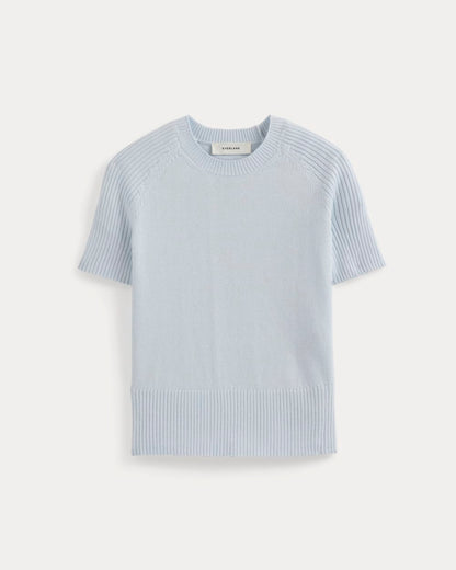 Short-Sleeve Crew in Everyday Cotton | Skywriting