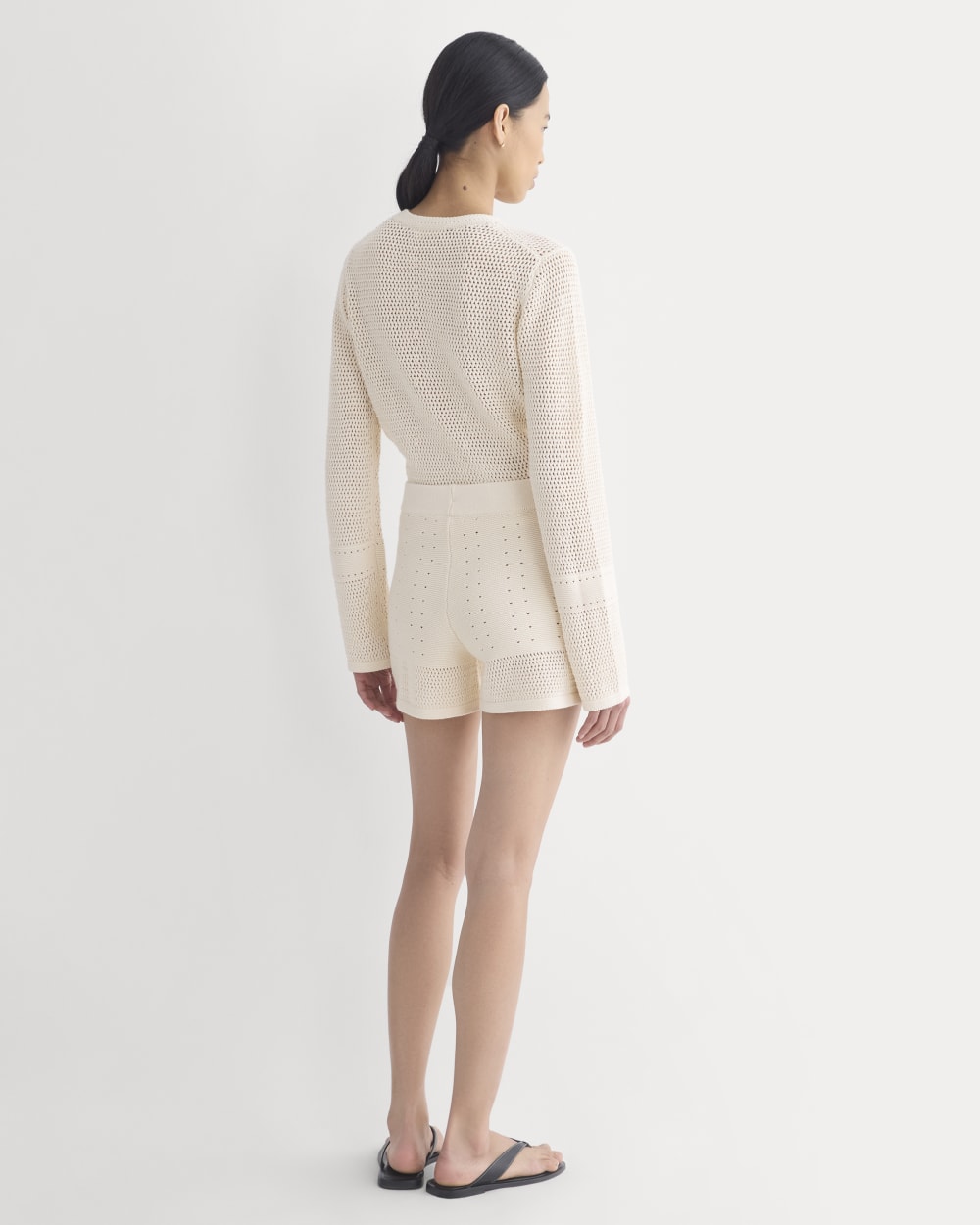 Open-Knit Short in Everyday Cotton | Canvas