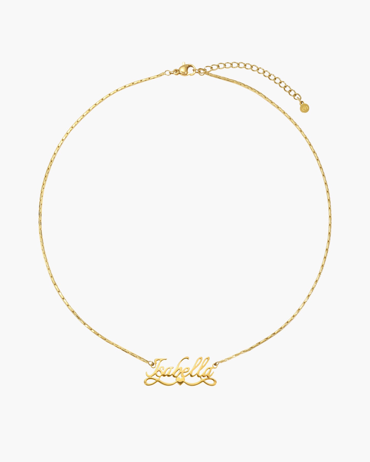 Personalized Name Necklace, Angel Wings