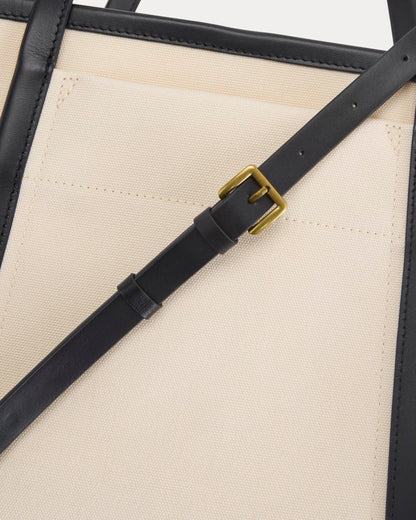 Canvas Mini Lug Tote | Birch