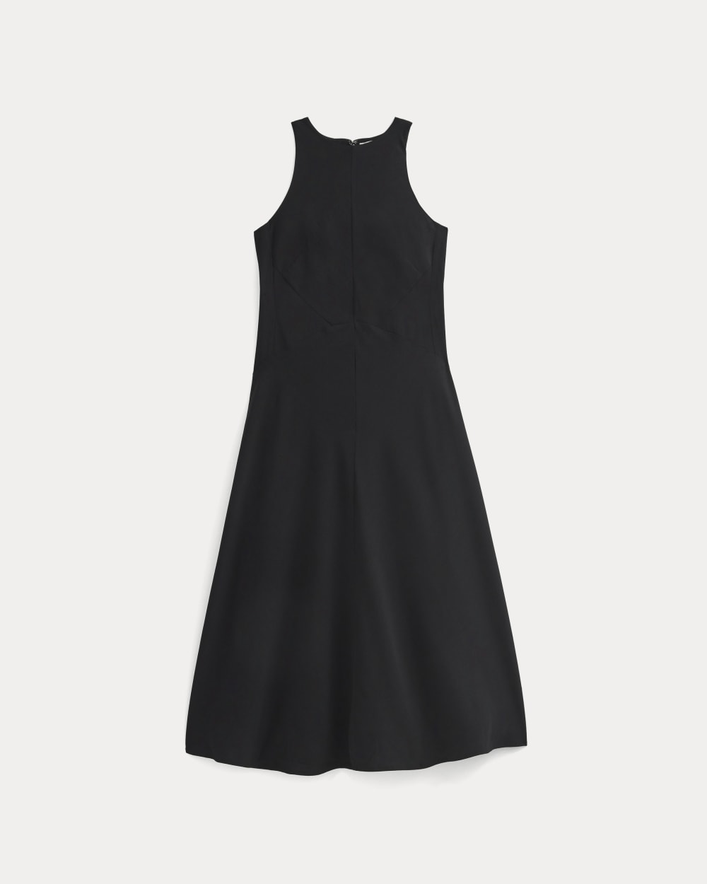 Sleeveless Seamed Dress | Black