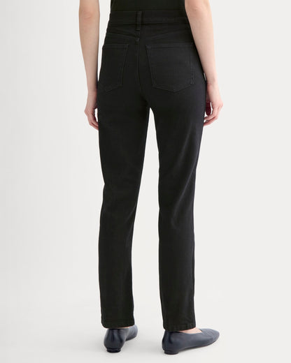 High-Rise Cigarette Jean | Black