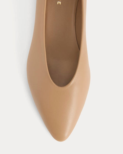 Made in Italy Almond-Toe Pump | Affogato