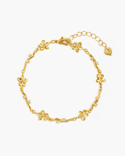 Ivy Floral Bracelet