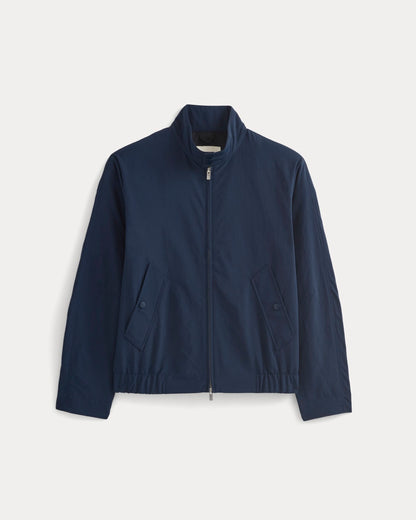 Re:Cycled Nylon Harrington Jacket | Deep Navy
