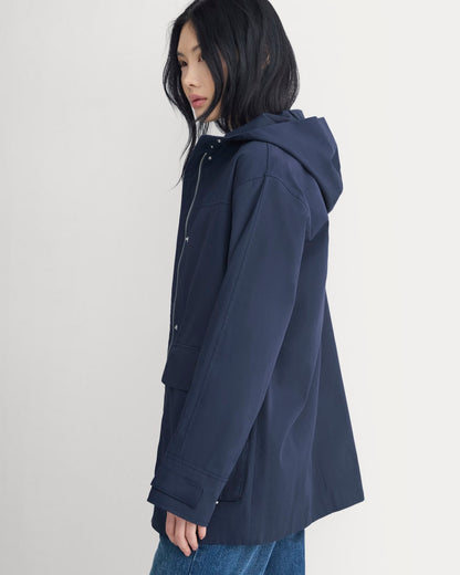 Hooded Field Jacket | Navy