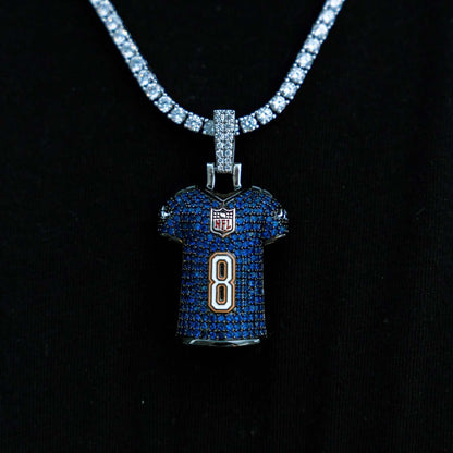 Baltimore Ravens Lamar Jackson Jersey Pendant