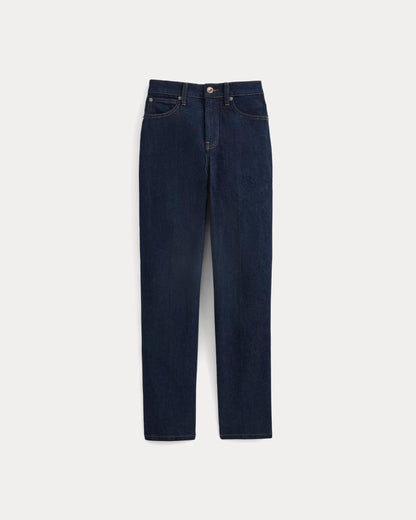 High-Rise Cigarette Jean | Pure Blue