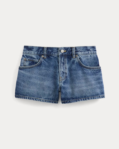 Everlane x Elena Bonvicini Pacific Short | Blue Bird Indigo