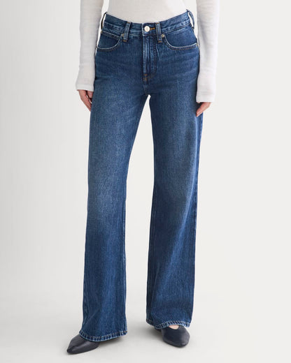 Relaxed Mid-Rise Bootcut Jean | Dark Indigo