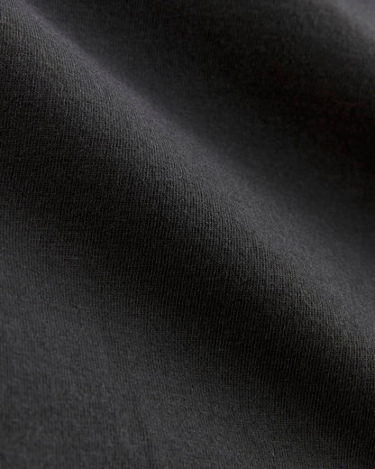 The Box-Cut Tee in Essential Cotton | Washed Black | No Pocket