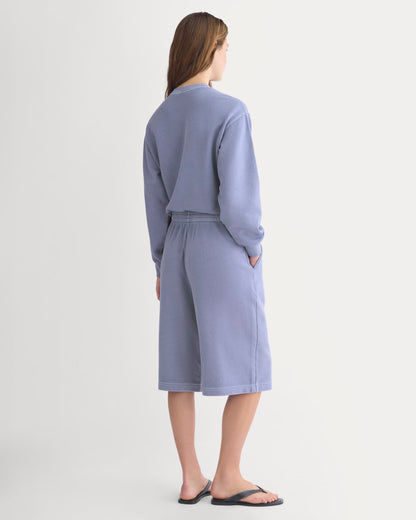 Lightweight Terry Long Shorts | Velvet Morning Garment Dye