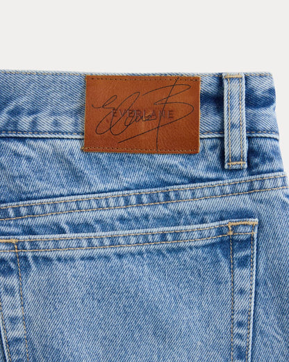 Everlane x Elena Bonvicini Highland Low-Rise Cigarette Jean | Crystal Cove Indigo