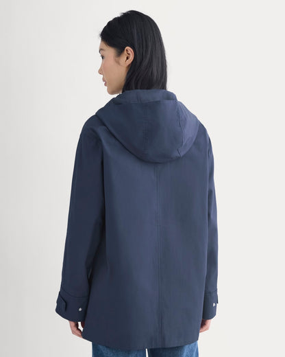 Hooded Field Jacket | Navy
