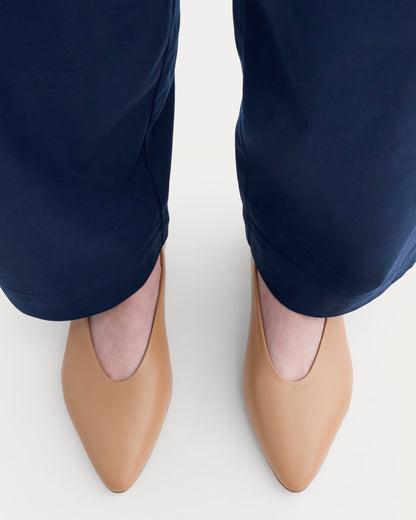 Made in Italy Almond-Toe Flat | Affogato