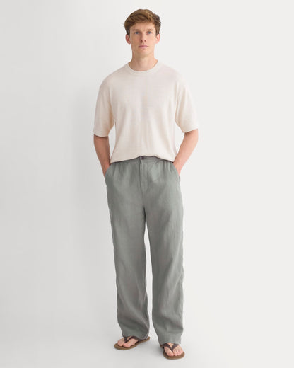 Linen Easy Pant 2.0 | Agave Green