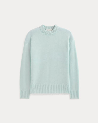 Cashmere Boyfriend Sweater | Chalk Blue