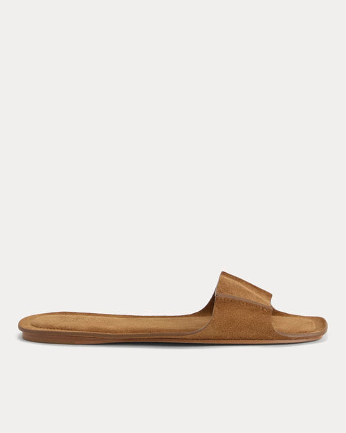 Made in Italy Opanka Band Sandal | Biscott Suede