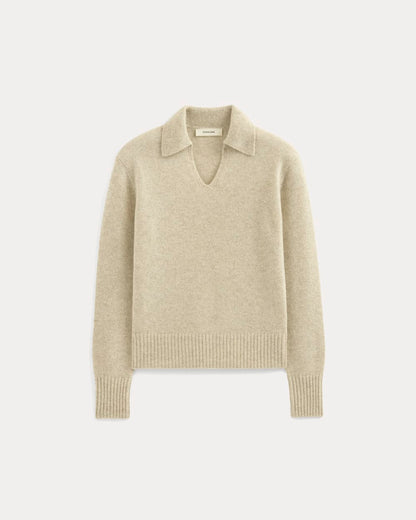 Cashmere Polo Sweater | Canvas