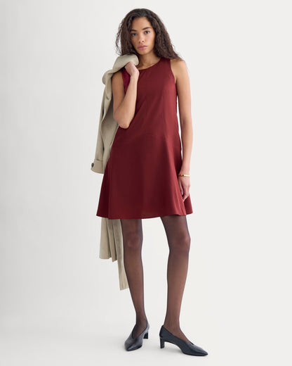 Drop Waist Mini Dress | Pomegranate