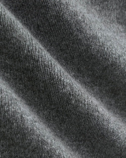 Cashmere Cropped Tank | Heather Charcoal