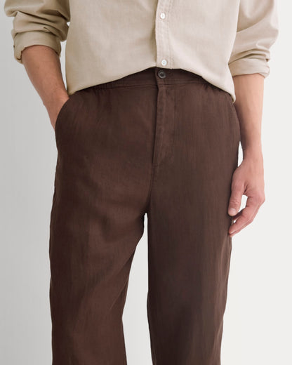 Linen Easy Pant 2.0 | Coffee Bean