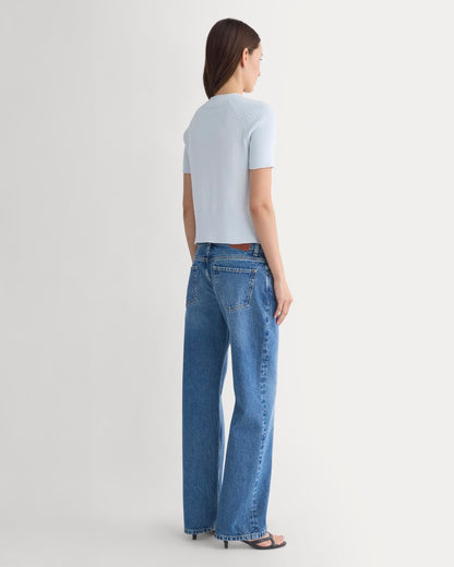 Short-Sleeve Crew in Everyday Cotton | Skywriting