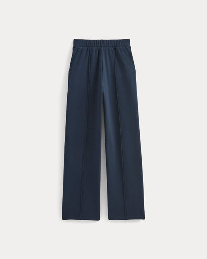 Lightweight Terry Pintuck Sweatpant | Navy
