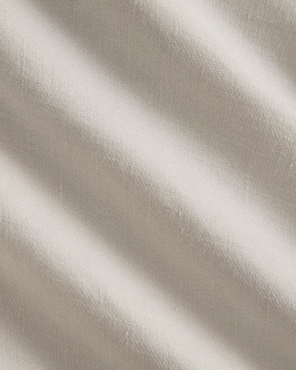 Long Vest in Stretch Linen | Birch