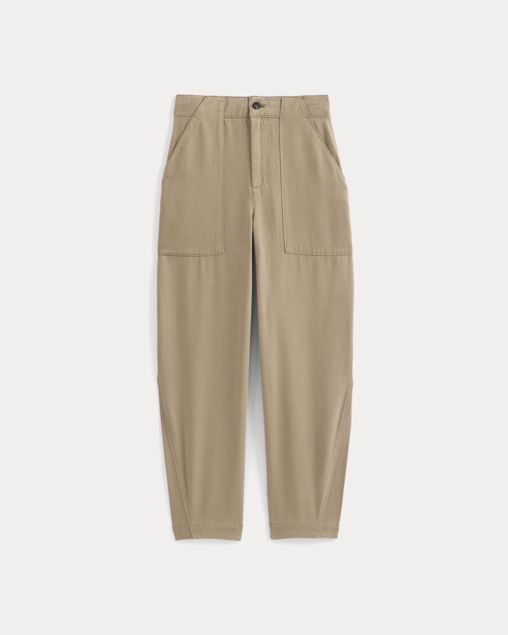 Patch Pocket Ballon Pant in Buttersoft | Chinchilla