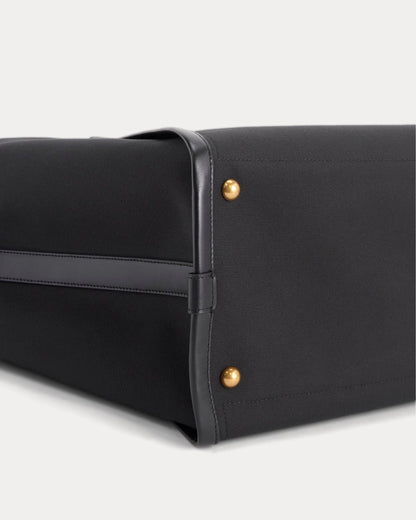 Canvas Lug Tote | Black
