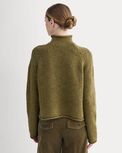 Rollneck Sweater | Olive