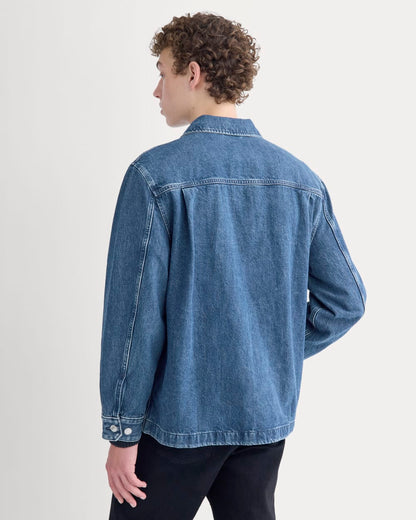 Denim Shacket | Deep Atlantic