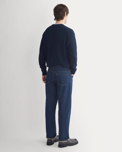 Relaxed Italian Selvedge Jean | Indigo Rinse