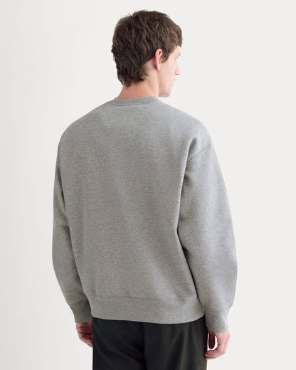 Luxe Fleece Crew Pullover | Vintage Heather Grey