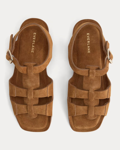 Made in Italy Opanka Sandal | Biscott Suede