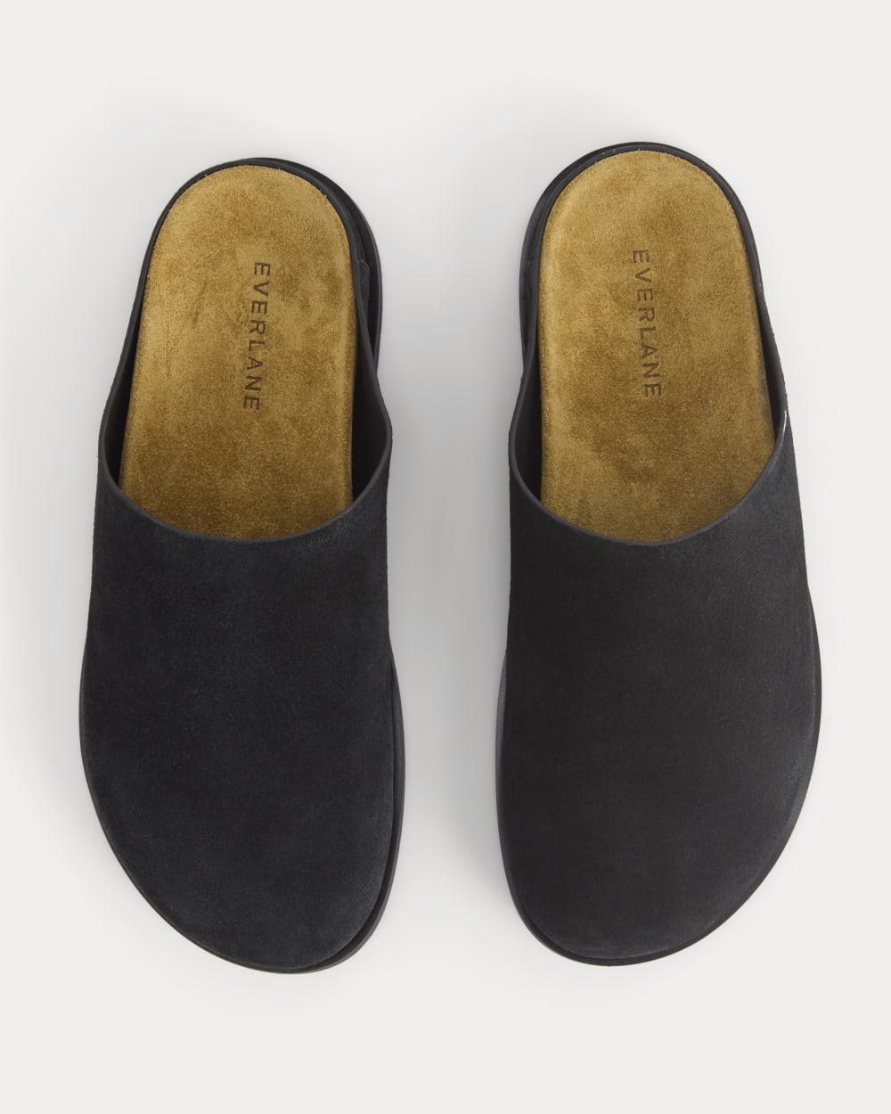 Suede Clog | Black Suede