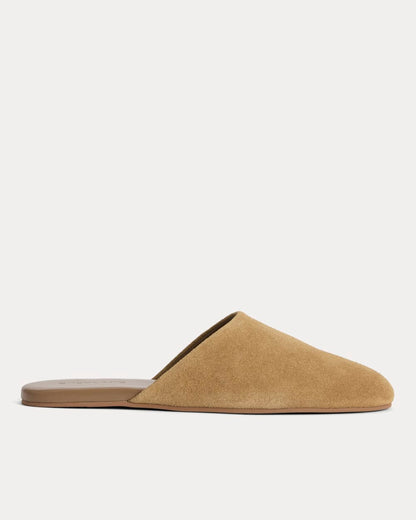 Glove Mule Slipper | Sand Suede