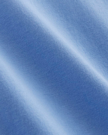 The Box-Cut Tee in Essential Cotton | Blue Opal | No Pocket