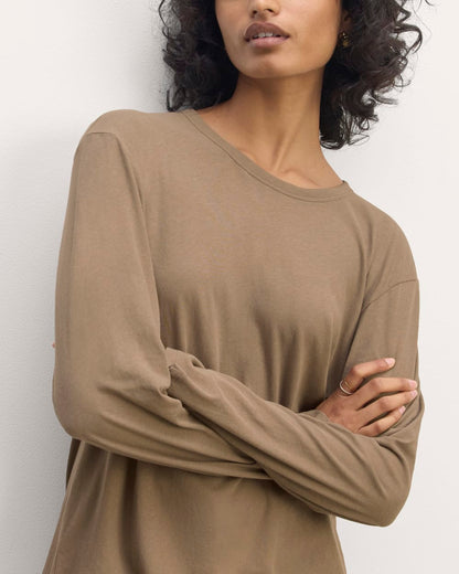 The Air Long-Sleeve Tee | Clay