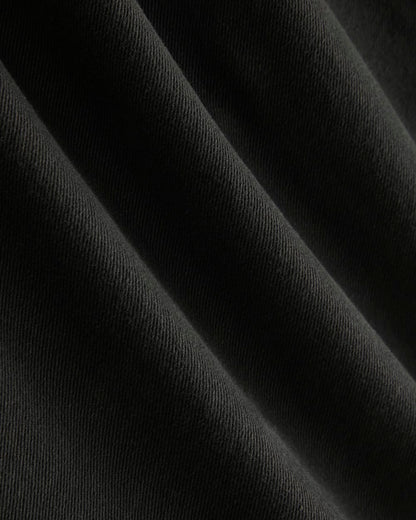 Double-Stitch Barrel Pant | Black