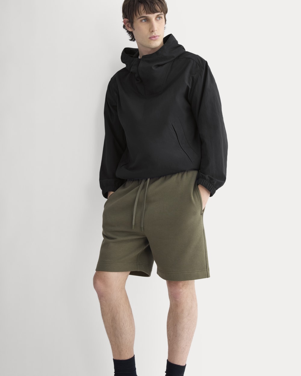 Luxe Fleece Easy Short | Olive Night