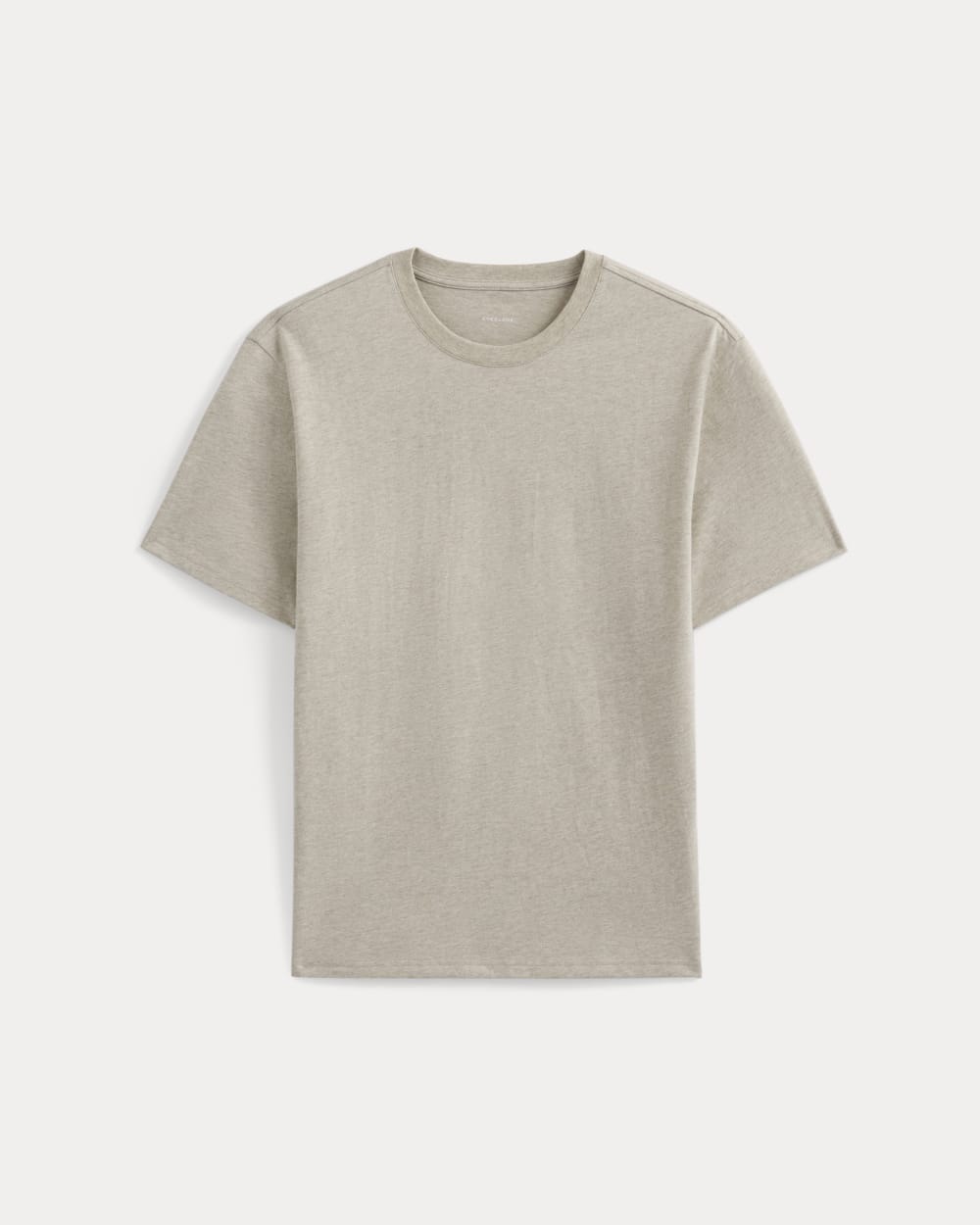 Archive Standard-Fit Cotton Crew | Heathered Oatmeal