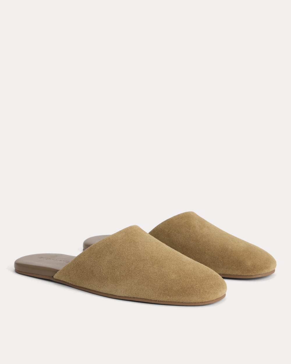 Glove Mule Slipper | Sand Suede