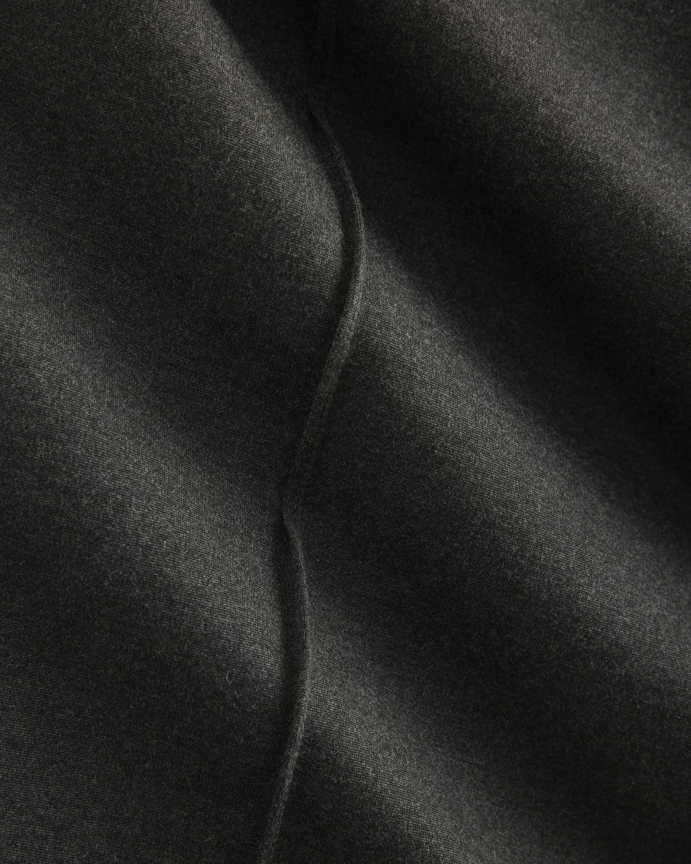 Ponte Wide-Leg Trouser | Heathered Soot