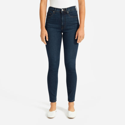 The Authentic Stretch High-Rise Skinny | Deep Indigo | 30.5" Inseam