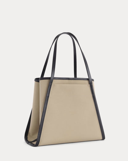 Canvas Lug Tote | Trench Coat Khaki