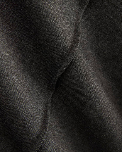 Slim Trouser in Ponte | Heathered Soot
