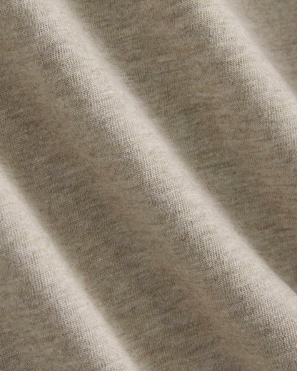 Archive Standard-Fit Cotton Crew | Heathered Oatmeal