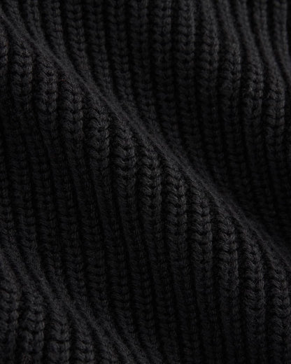 Shrunken Cardigan in Everyday Cotton | Black